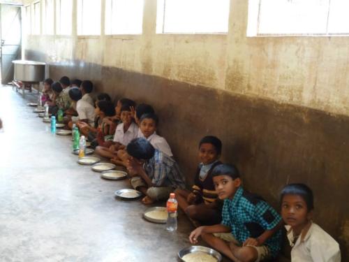 The Mid-day meal offered at school